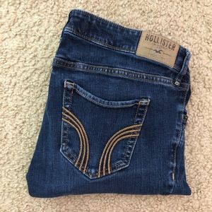 Low Rise Dark Wash Hollister Jeans